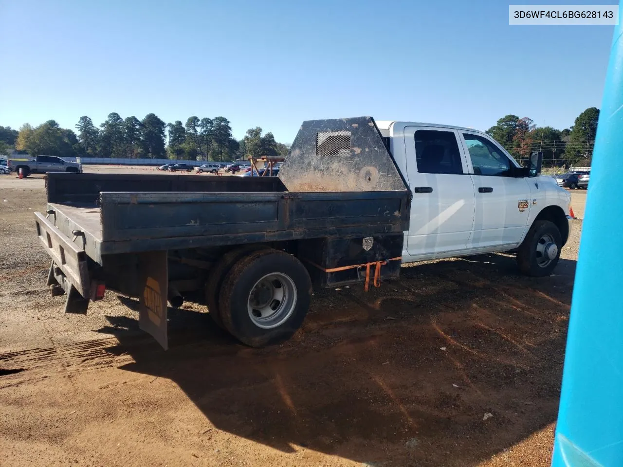 2011 Dodge Ram 3500 St VIN: 3D6WF4CL6BG628143 Lot: 79754084