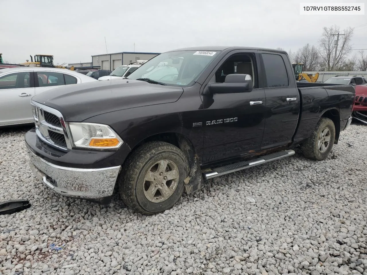 2011 Dodge Ram 1500 VIN: 1D7RV1GT8BS552745 Lot: 79896854