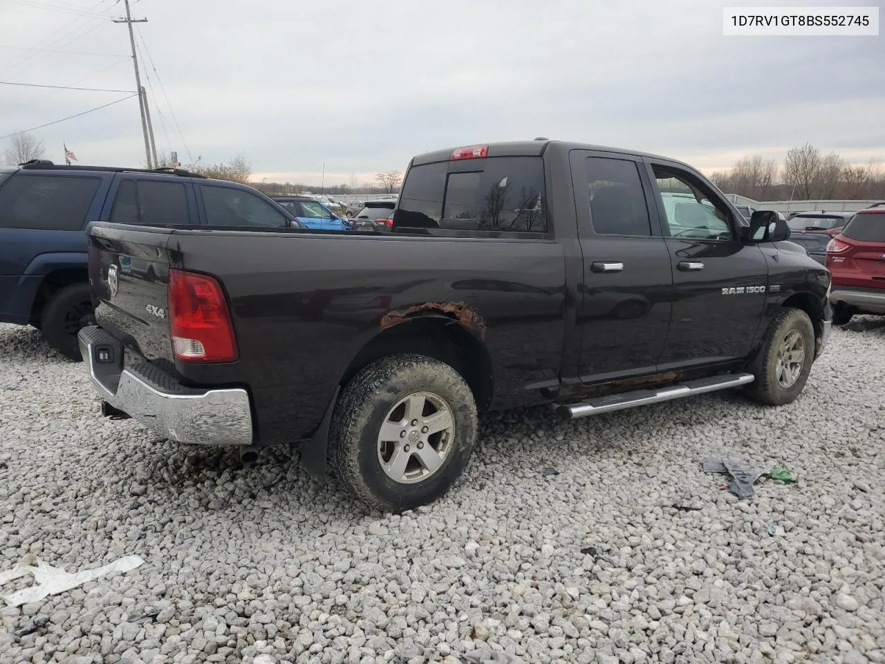 2011 Dodge Ram 1500 VIN: 1D7RV1GT8BS552745 Lot: 79896854