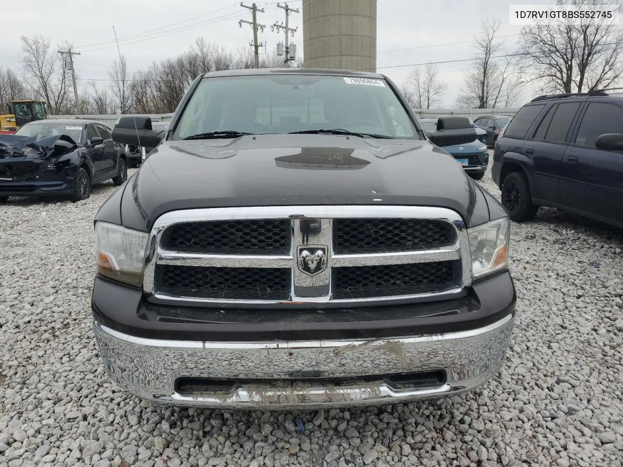 2011 Dodge Ram 1500 VIN: 1D7RV1GT8BS552745 Lot: 79896854