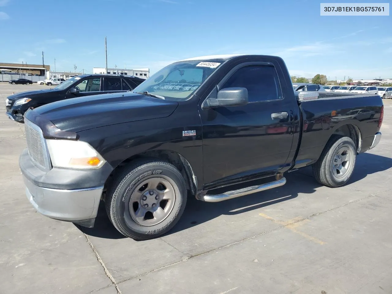 2011 Dodge Ram 1500 VIN: 3D7JB1EK1BG575761 Lot: 80445034