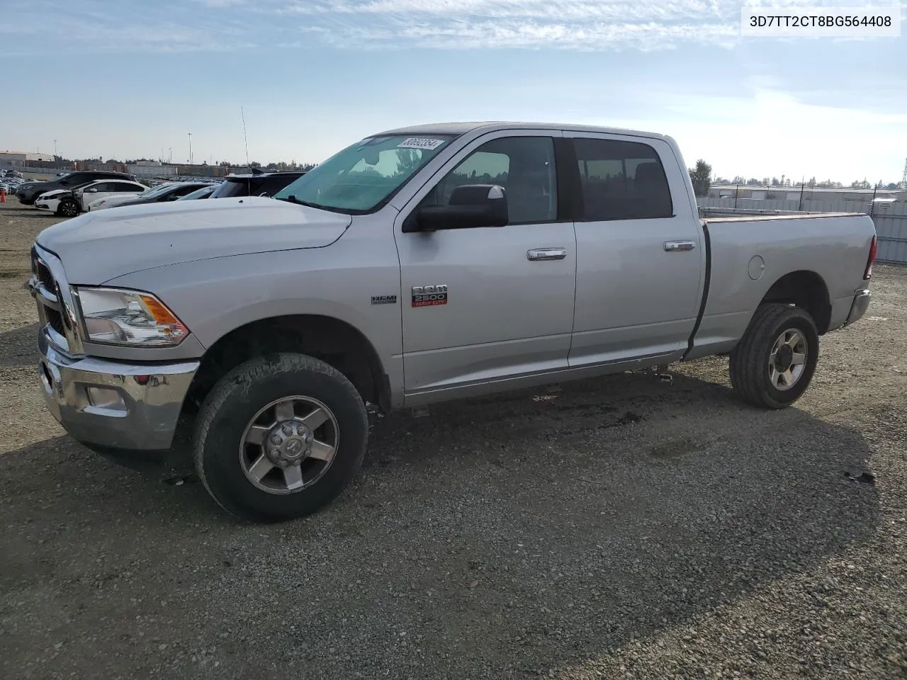 2011 Dodge Ram 2500 VIN: 3D7TT2CT8BG564408 Lot: 80692354