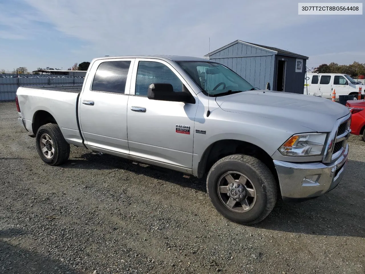 2011 Dodge Ram 2500 VIN: 3D7TT2CT8BG564408 Lot: 80692354