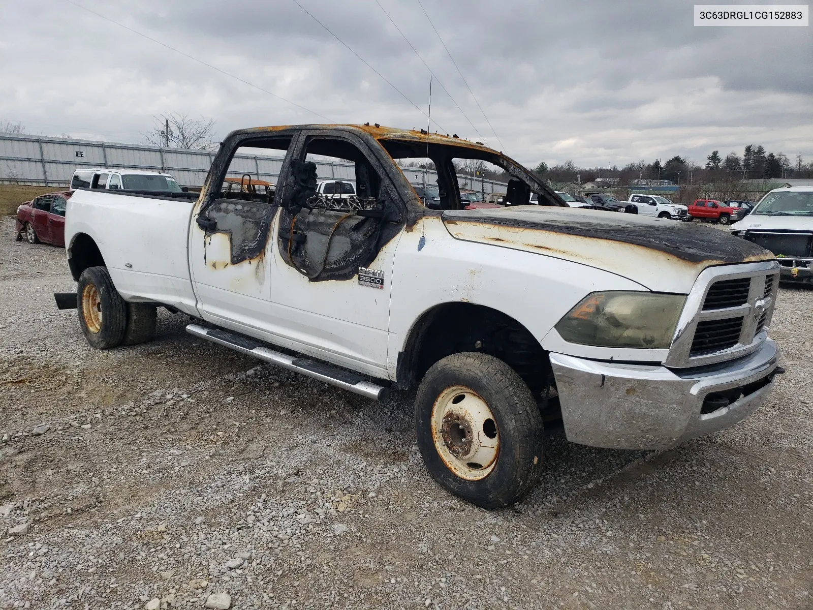 2012 Dodge Ram 3500 St VIN: 3C63DRGL1CG152883 Lot: 40294884