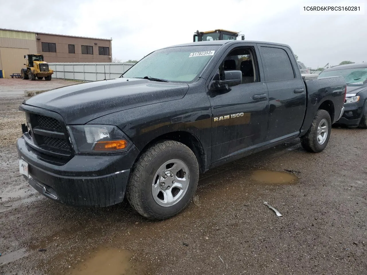 2012 Dodge Ram 1500 St VIN: 1C6RD6KP8CS160281 Lot: 51782353