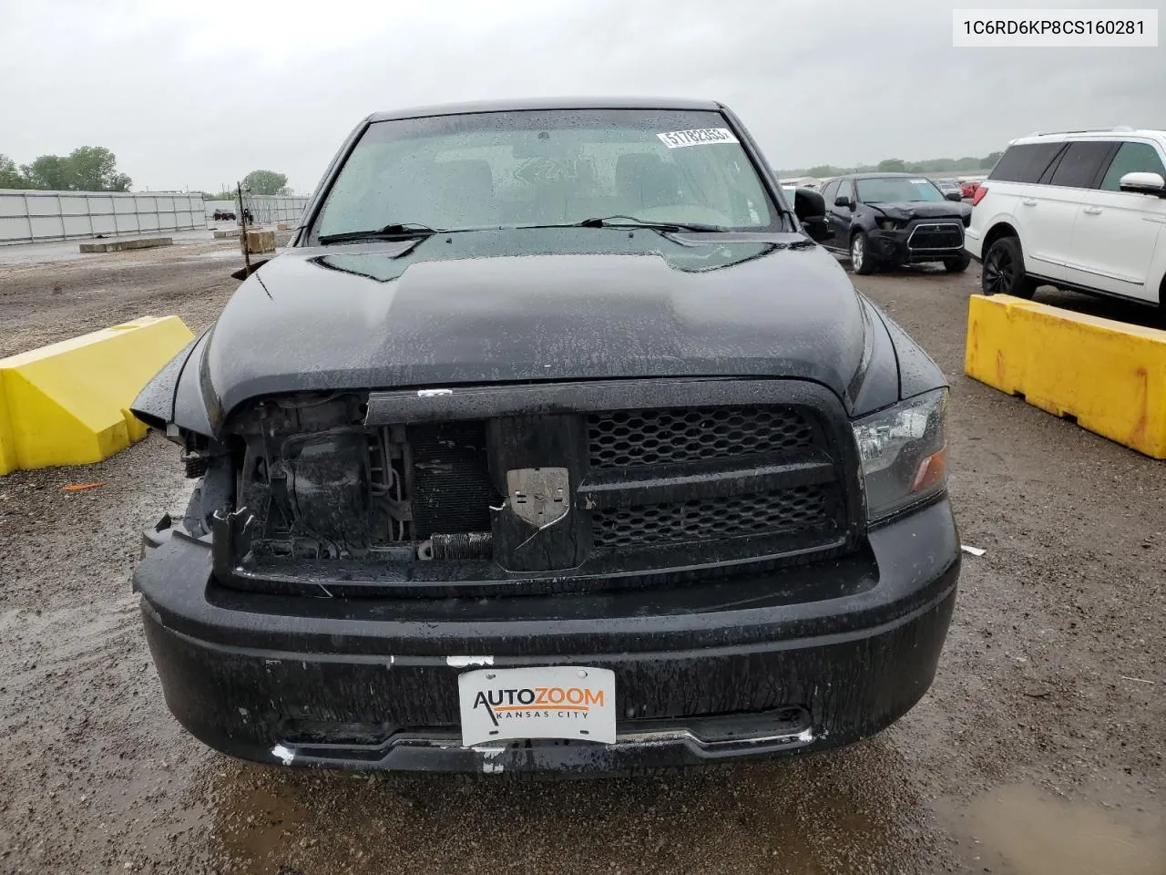 2012 Dodge Ram 1500 St VIN: 1C6RD6KP8CS160281 Lot: 51782353