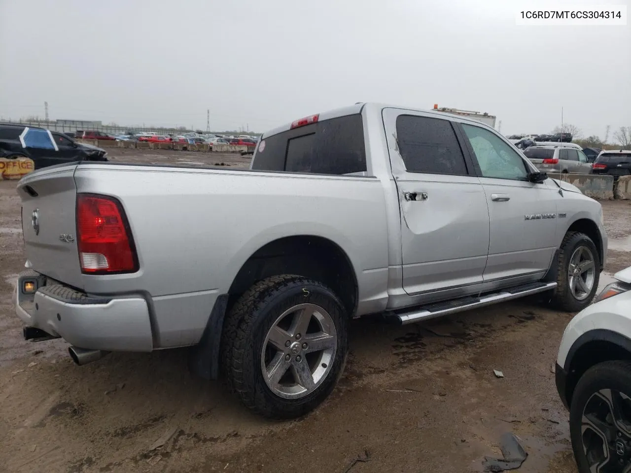 2012 Dodge Ram 1500 Sport VIN: 1C6RD7MT6CS304314 Lot: 52485934