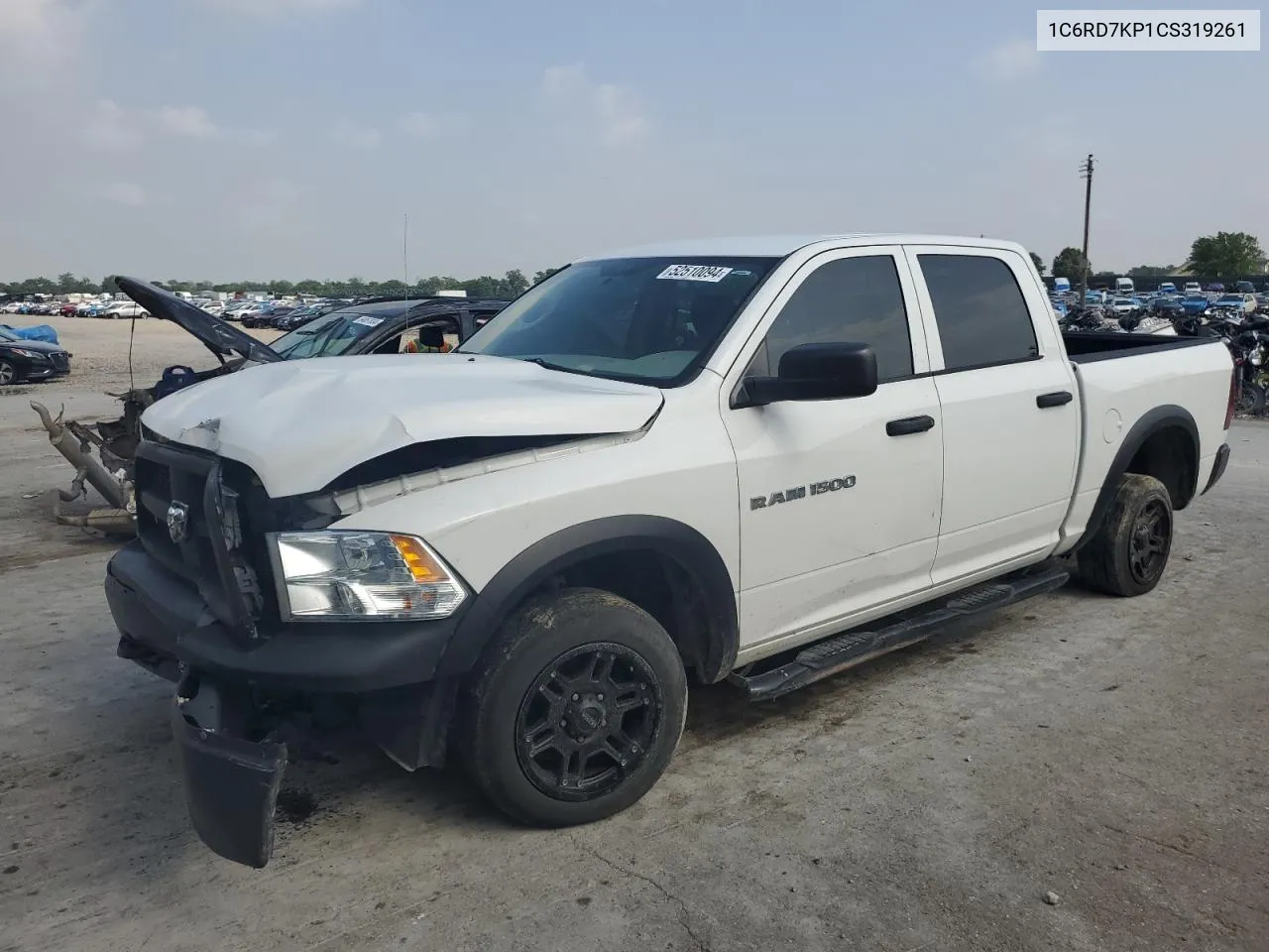 1C6RD7KP1CS319261 2012 Dodge Ram 1500 St