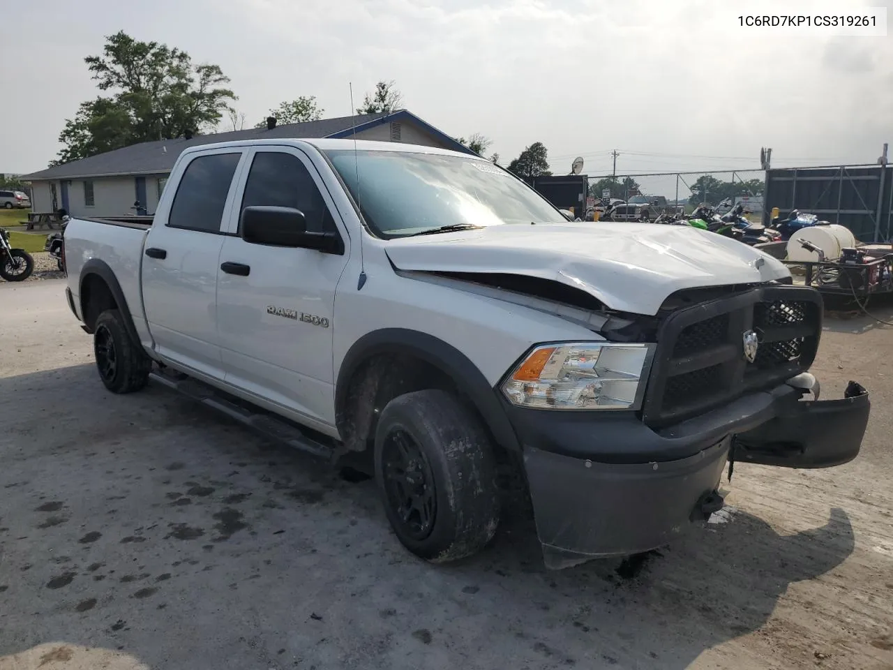 2012 Dodge Ram 1500 St VIN: 1C6RD7KP1CS319261 Lot: 52510094