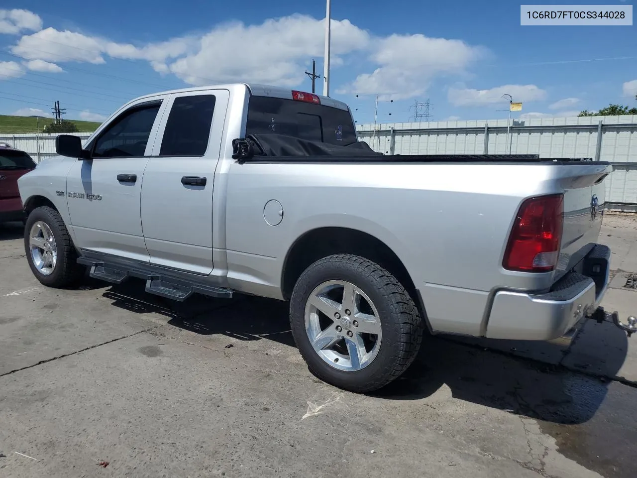 2012 Dodge Ram 1500 St VIN: 1C6RD7FT0CS344028 Lot: 52522354