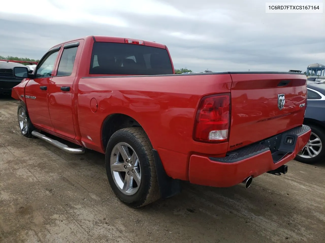 2012 Dodge Ram 1500 St VIN: 1C6RD7FTXCS167164 Lot: 55042584