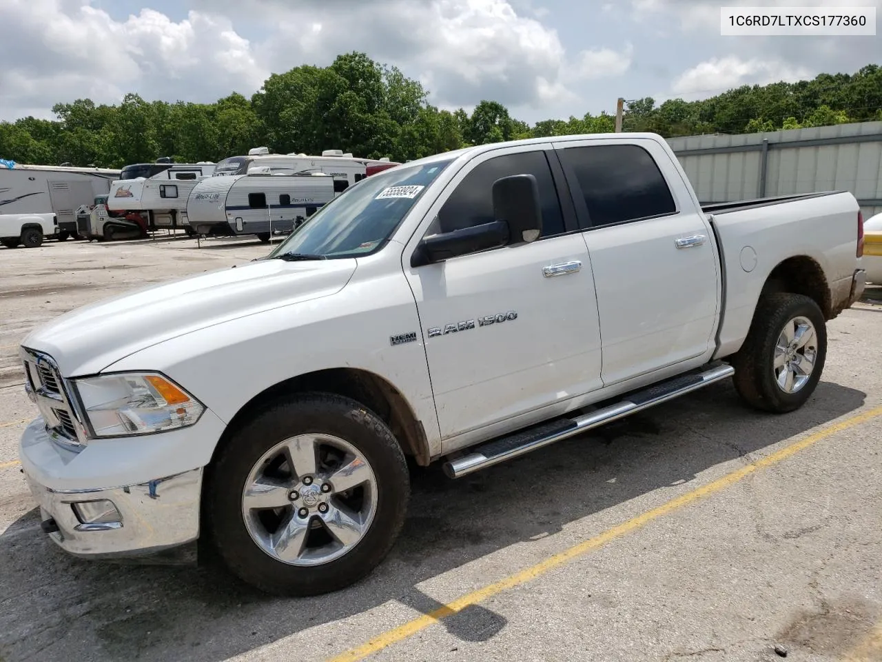 1C6RD7LTXCS177360 2012 Dodge Ram 1500 Slt