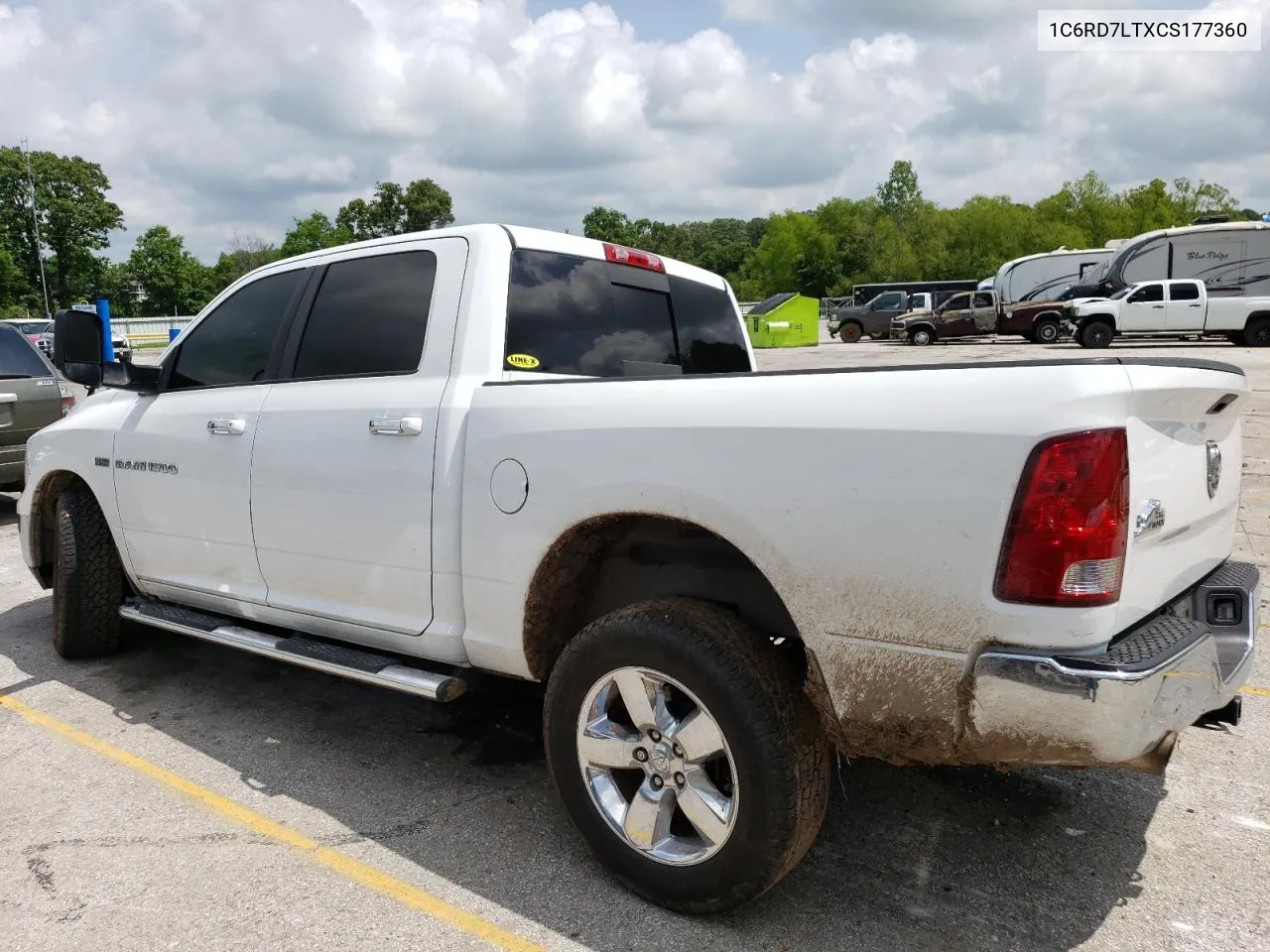 1C6RD7LTXCS177360 2012 Dodge Ram 1500 Slt