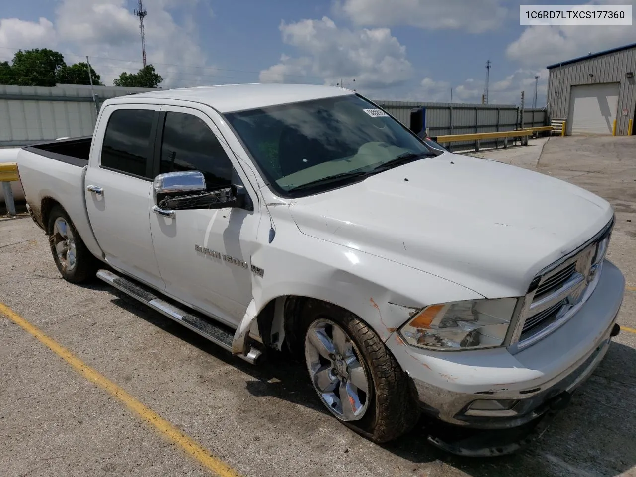 2012 Dodge Ram 1500 Slt VIN: 1C6RD7LTXCS177360 Lot: 55558924