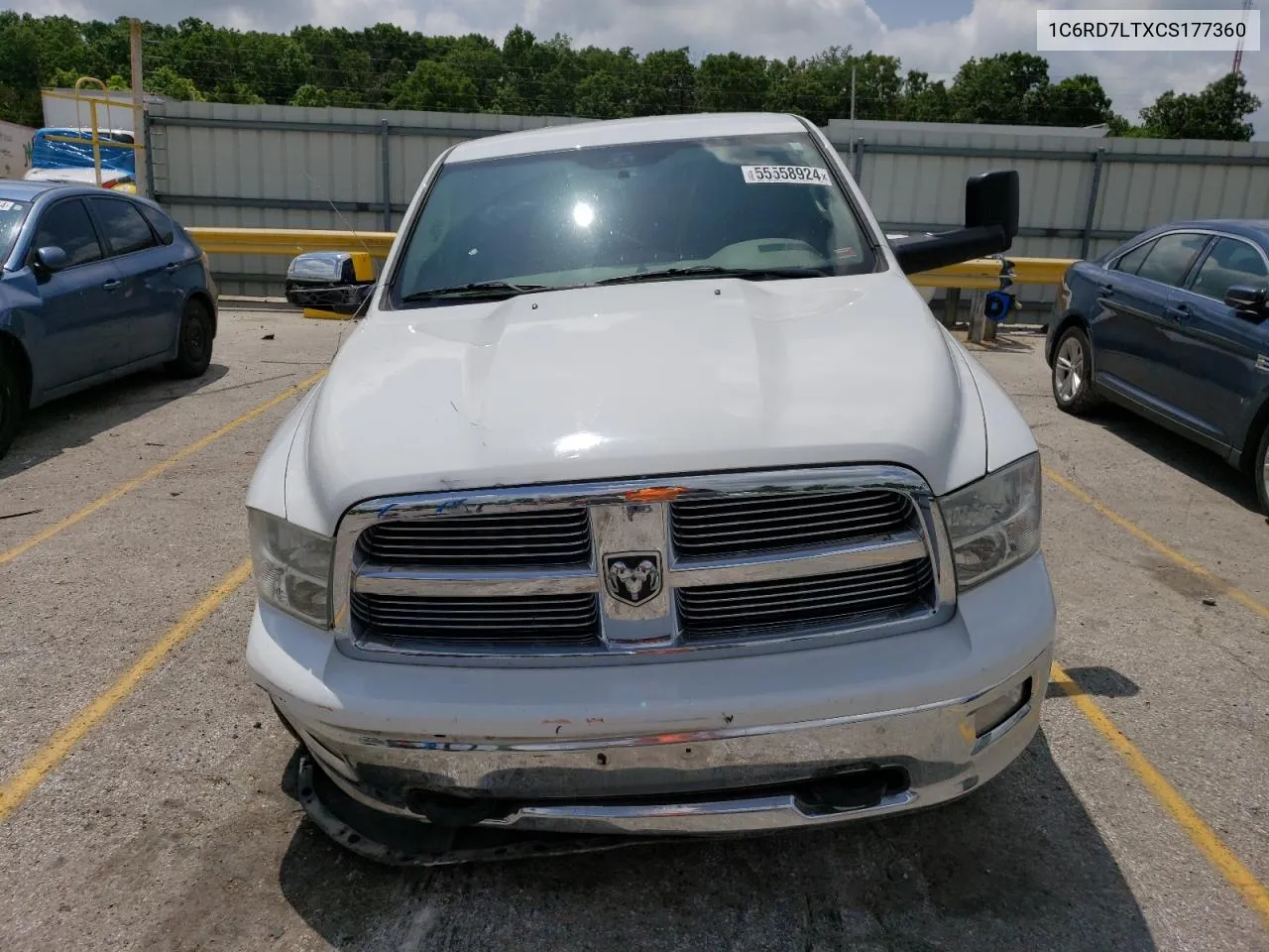 1C6RD7LTXCS177360 2012 Dodge Ram 1500 Slt