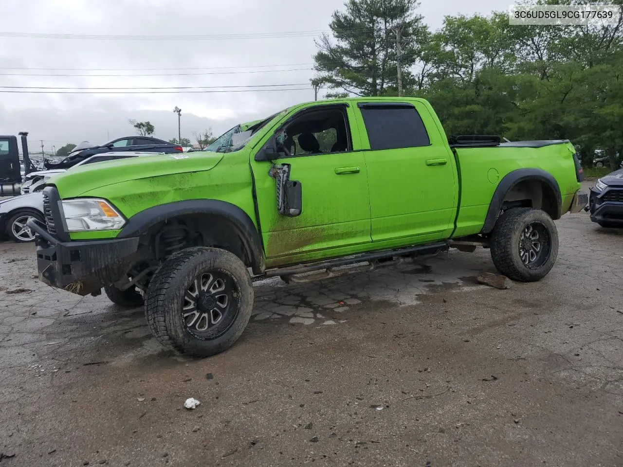 2012 Dodge Ram 2500 Longhorn VIN: 3C6UD5GL9CG177639 Lot: 55950184