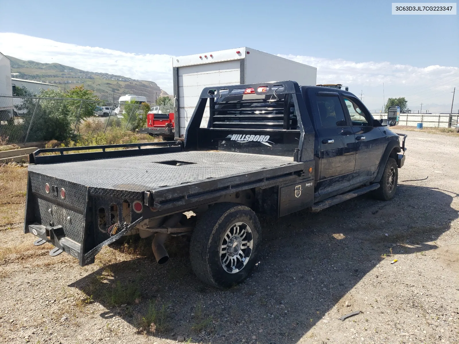 2012 Dodge Ram 3500 Laramie VIN: 3C63D3JL7CG223347 Lot: 57154394