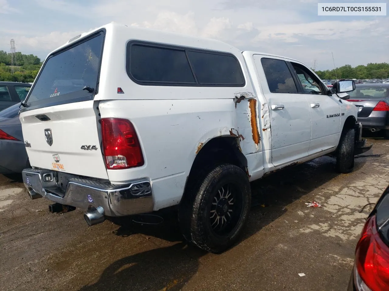 2012 Dodge Ram 1500 Slt VIN: 1C6RD7LT0CS155531 Lot: 57738864