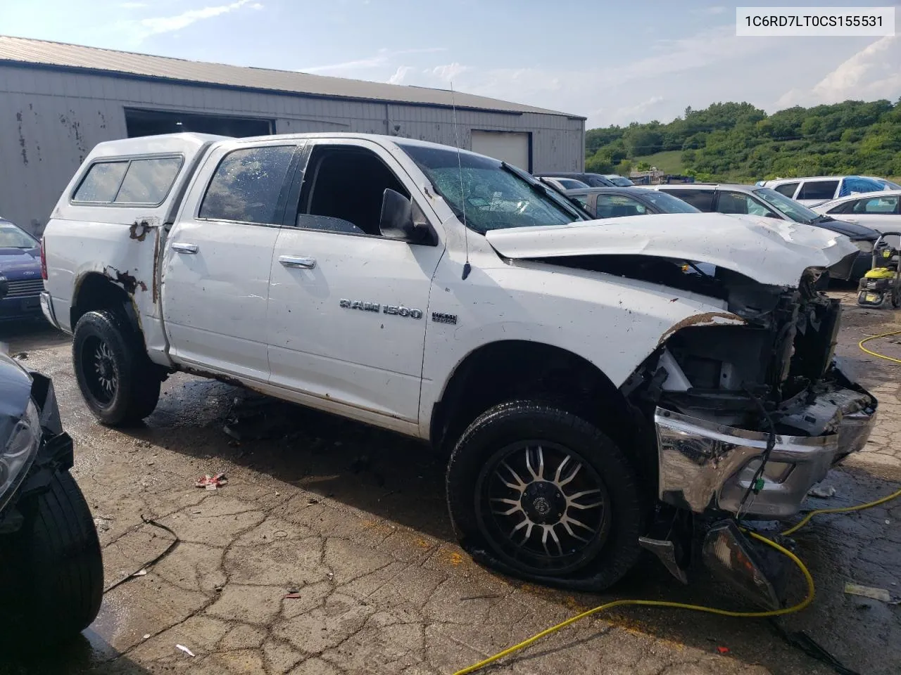 1C6RD7LT0CS155531 2012 Dodge Ram 1500 Slt