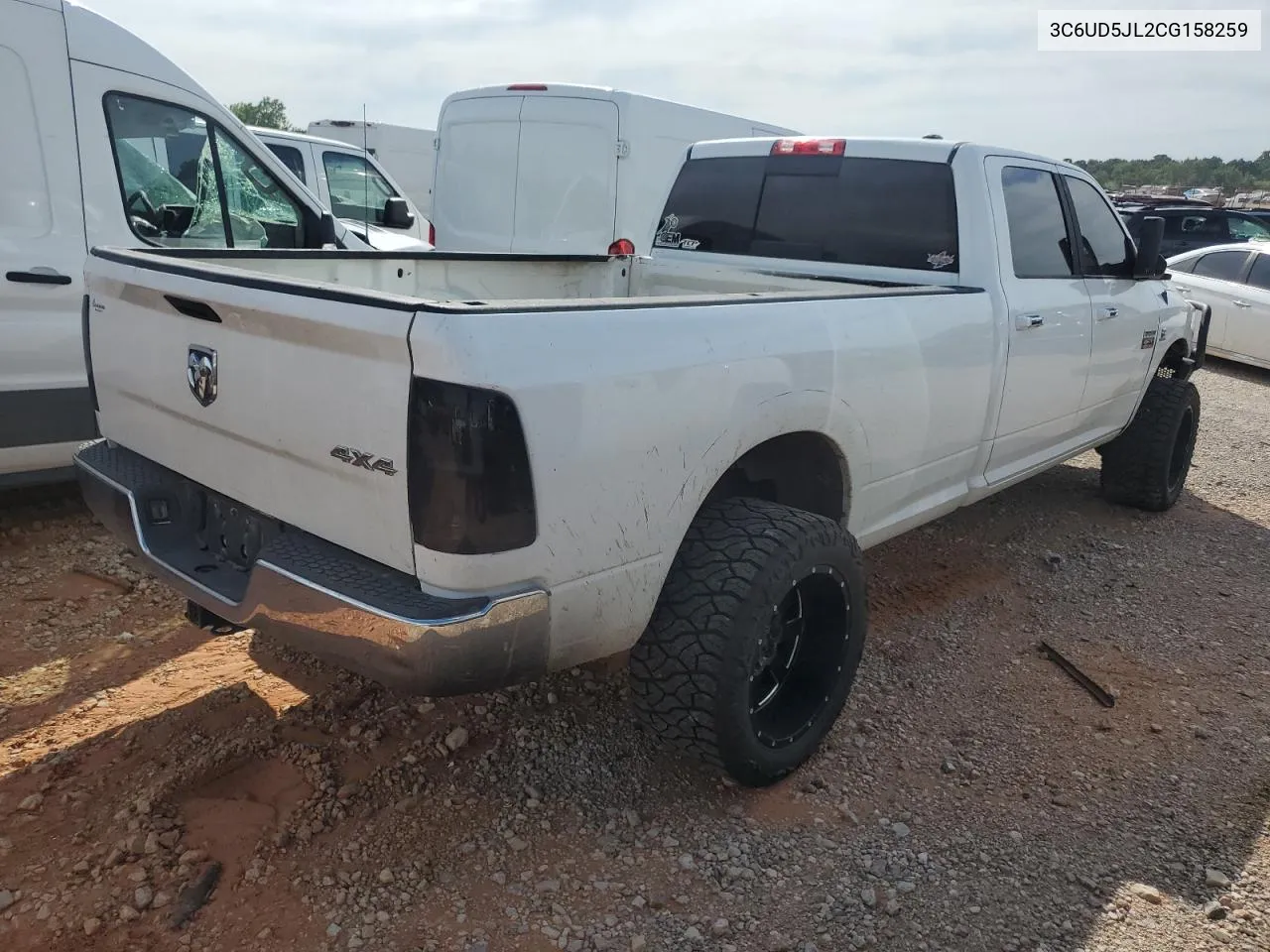 2012 Dodge Ram 2500 Slt VIN: 3C6UD5JL2CG158259 Lot: 58021164