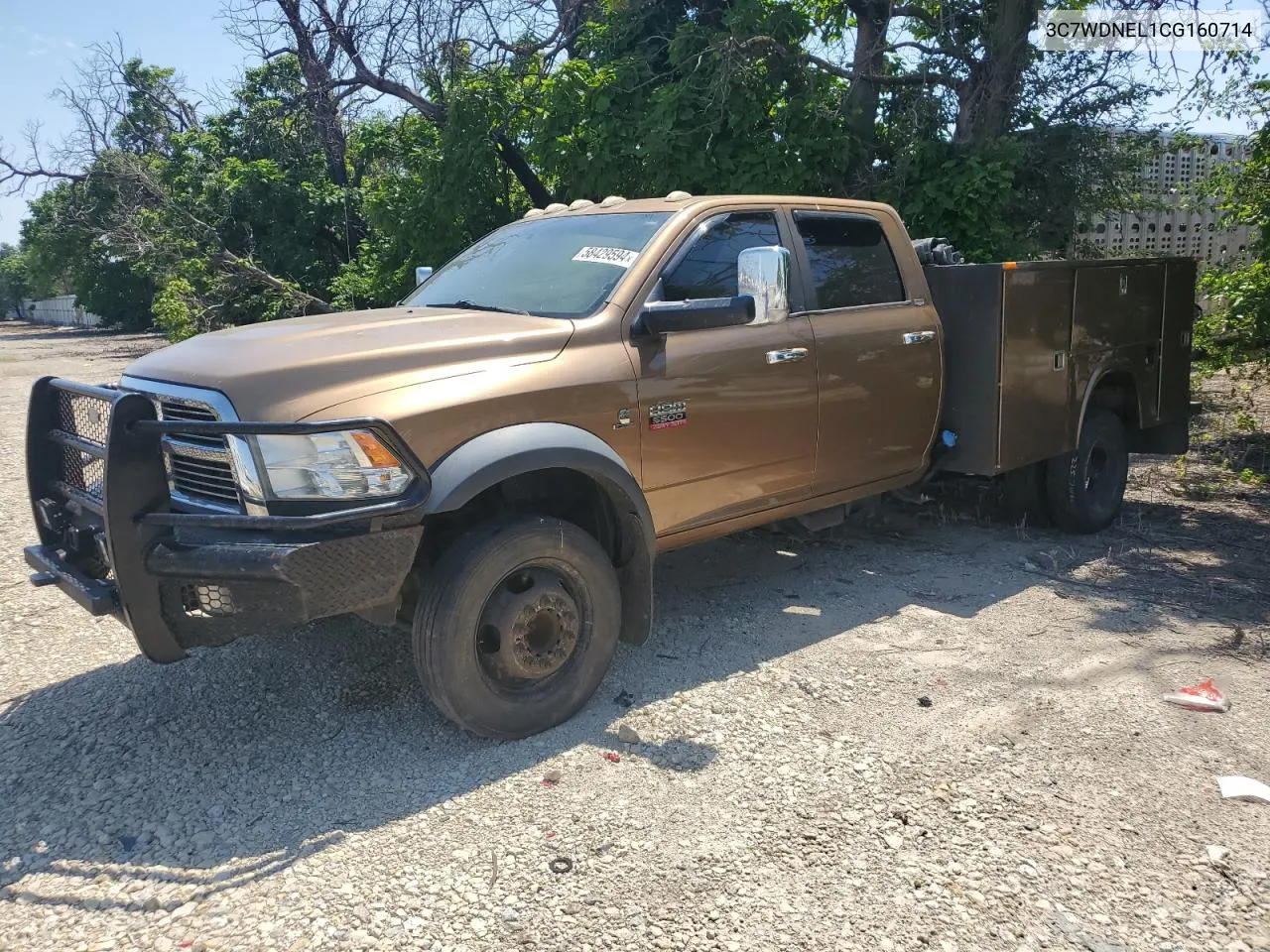 2012 Dodge Ram 5500 St VIN: 3C7WDNEL1CG160714 Lot: 58429594