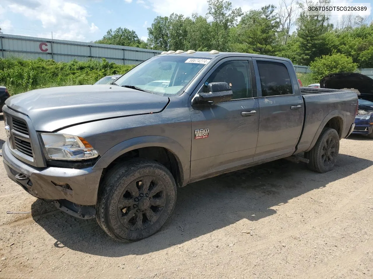 3C6TD5DT5CG206389 2012 Dodge Ram 2500 Slt