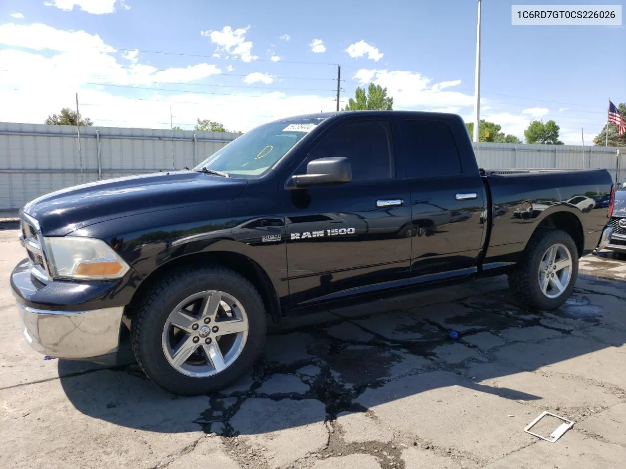 2012 Dodge Ram 1500 Slt VIN: 1C6RD7GT0CS226026 Lot: 59235444