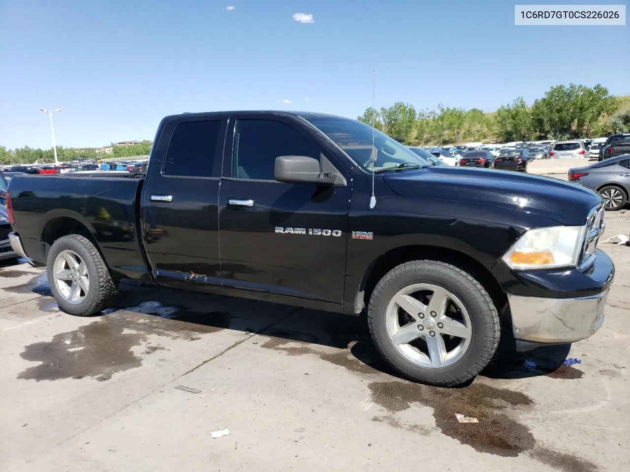 2012 Dodge Ram 1500 Slt VIN: 1C6RD7GT0CS226026 Lot: 59235444