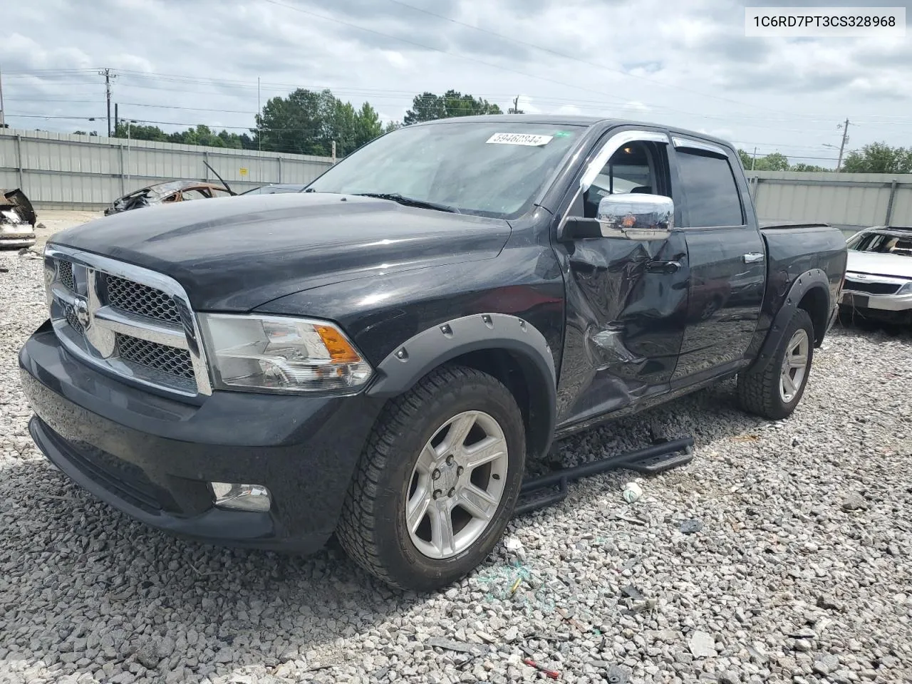 1C6RD7PT3CS328968 2012 Dodge Ram 1500 Longhorn