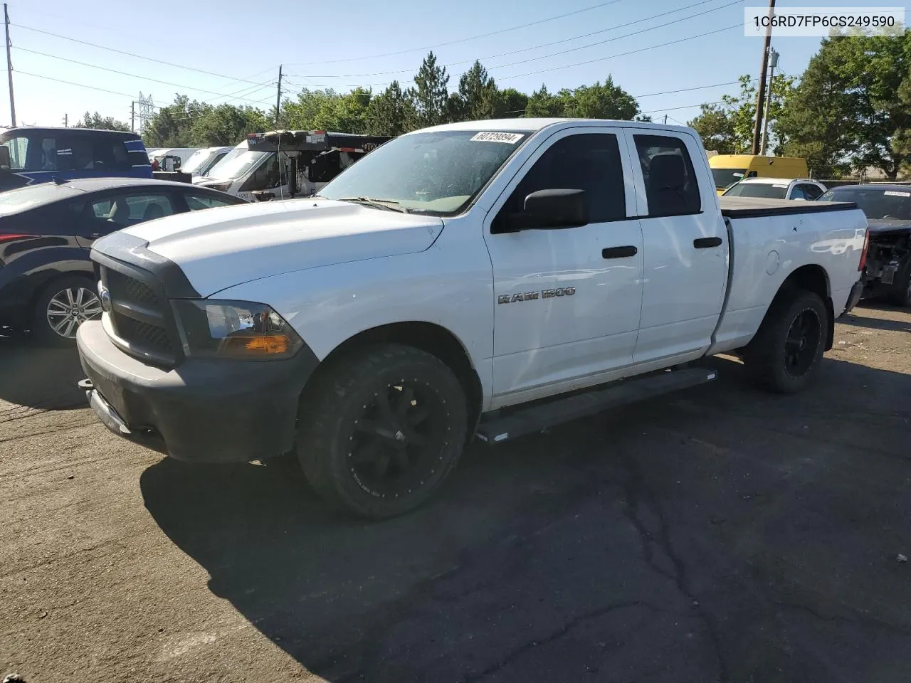 1C6RD7FP6CS249590 2012 Dodge Ram 1500 St