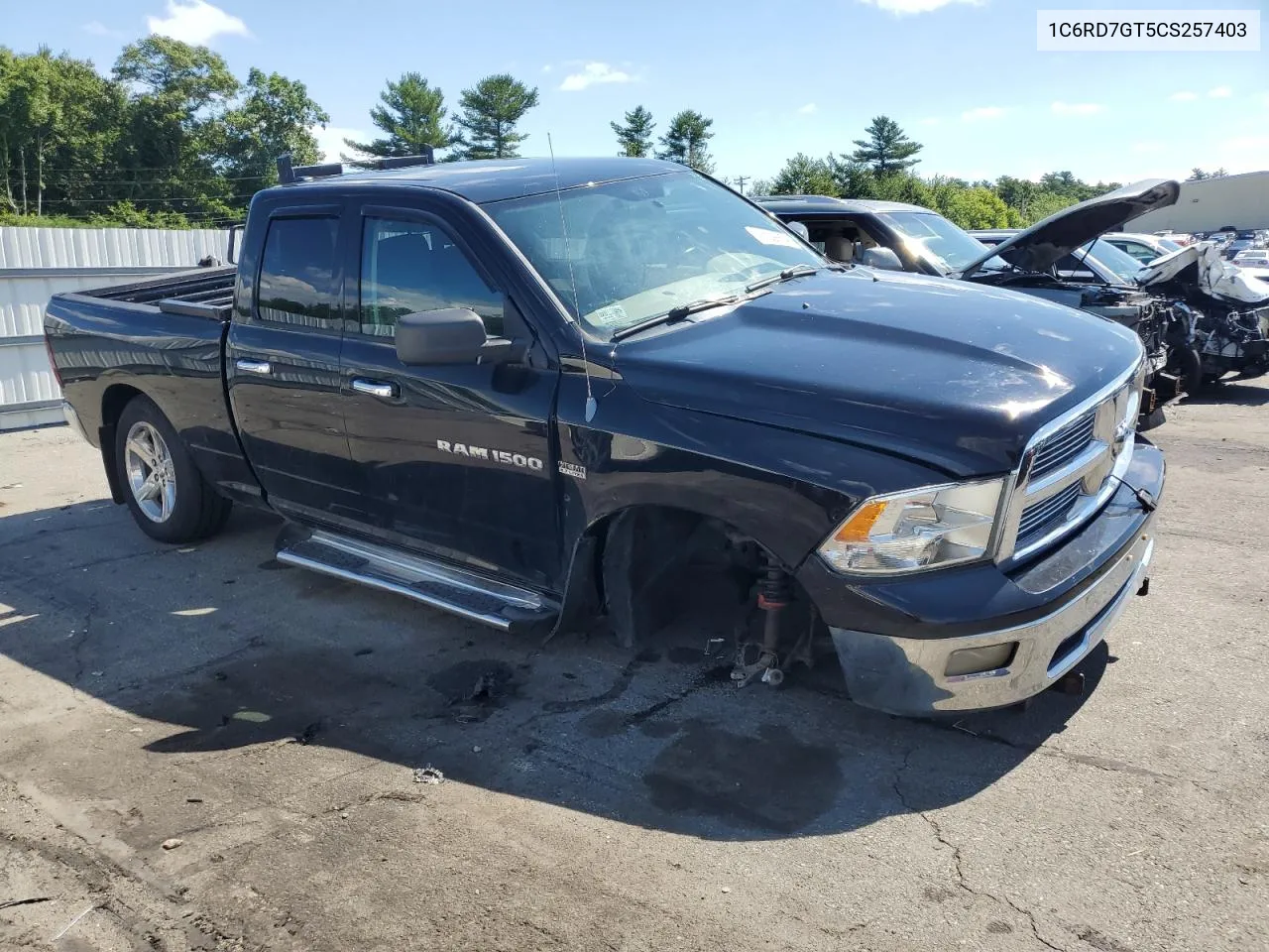 1C6RD7GT5CS257403 2012 Dodge Ram 1500 Slt