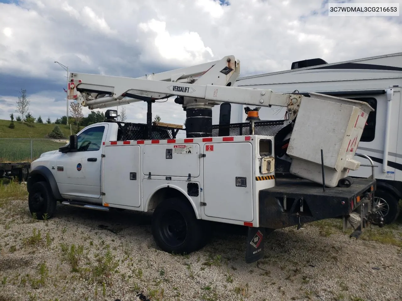 3C7WDMAL3CG216653 2012 Dodge Ram 5500 St