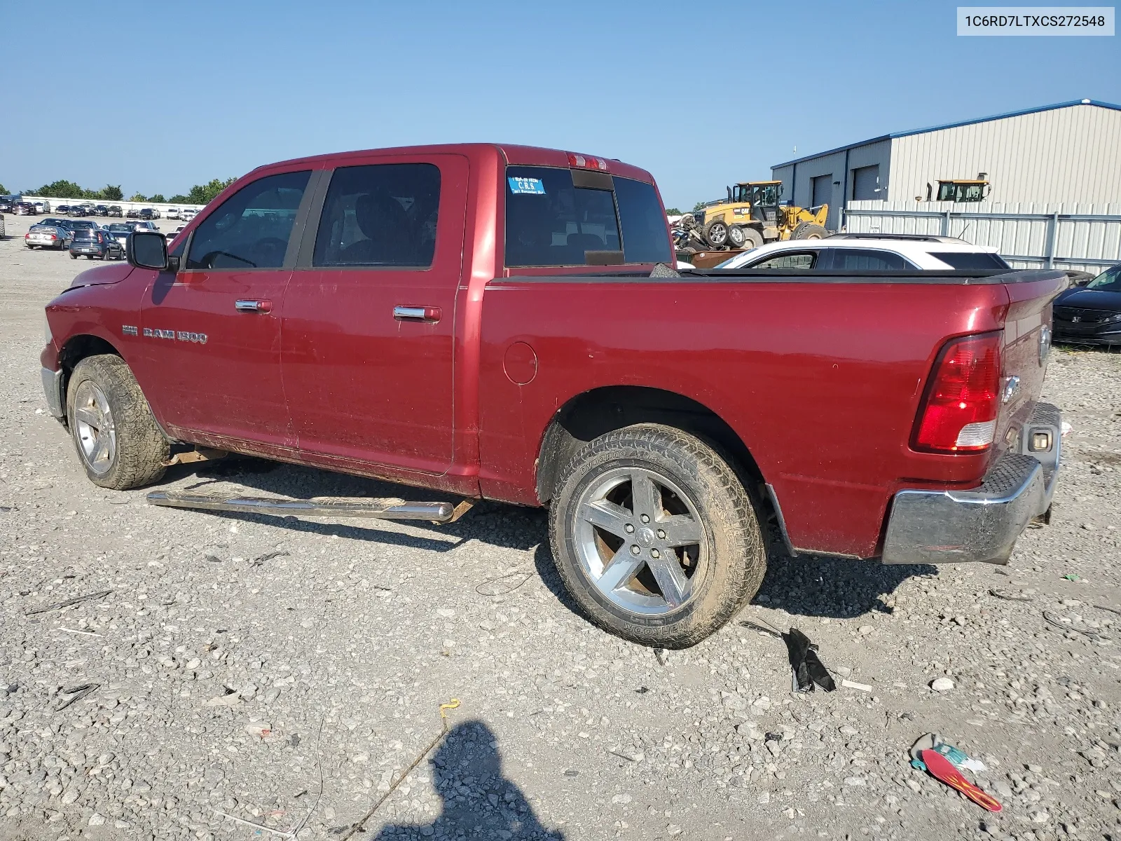 2012 Dodge Ram 1500 Slt VIN: 1C6RD7LTXCS272548 Lot: 62540654