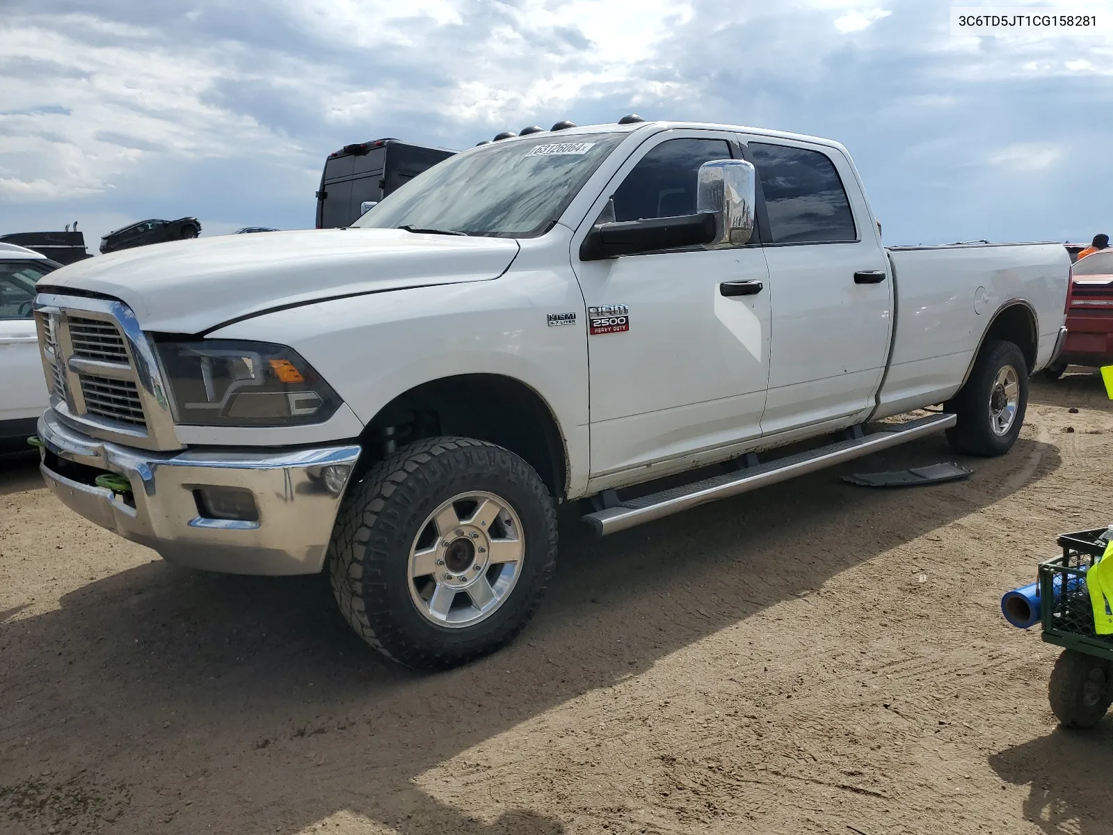 2012 Dodge Ram 2500 Slt VIN: 3C6TD5JT1CG158281 Lot: 63126064