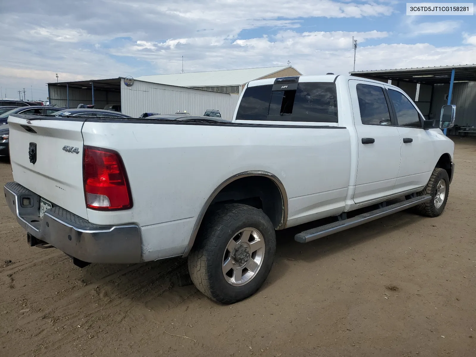 2012 Dodge Ram 2500 Slt VIN: 3C6TD5JT1CG158281 Lot: 63126064