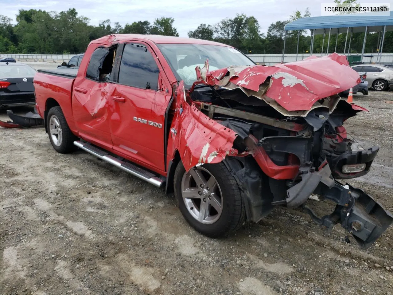 2012 Dodge Ram 1500 Sport VIN: 1C6RD6MT9CS113190 Lot: 63587034