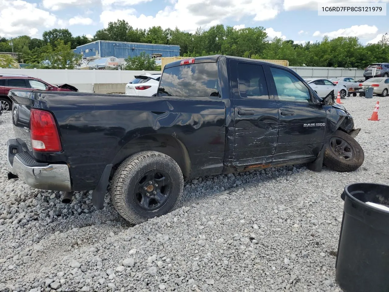 2012 Dodge Ram 1500 St VIN: 1C6RD7FP8CS121979 Lot: 63589924