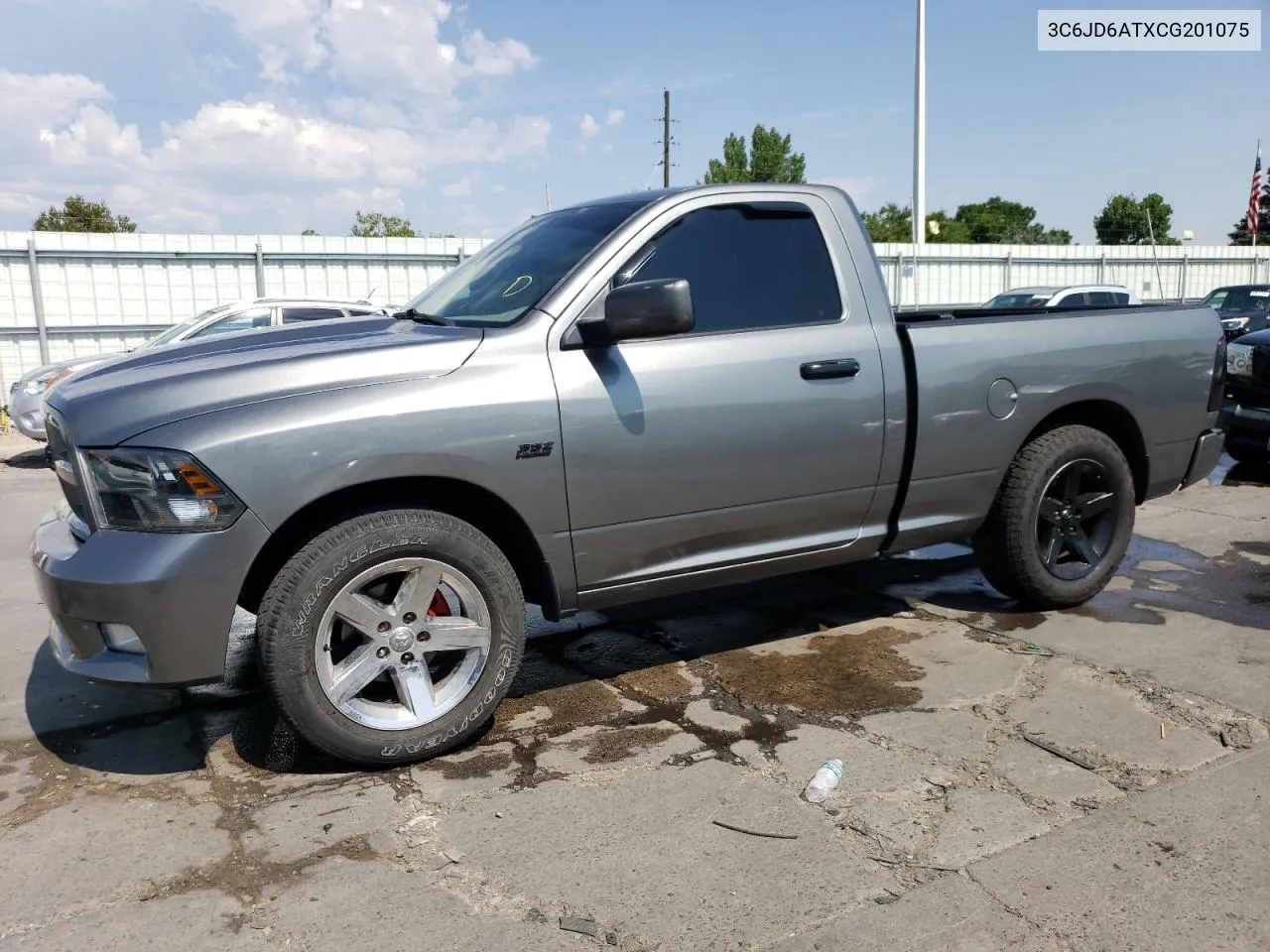 2012 Dodge Ram 1500 St VIN: 3C6JD6ATXCG201075 Lot: 63844274