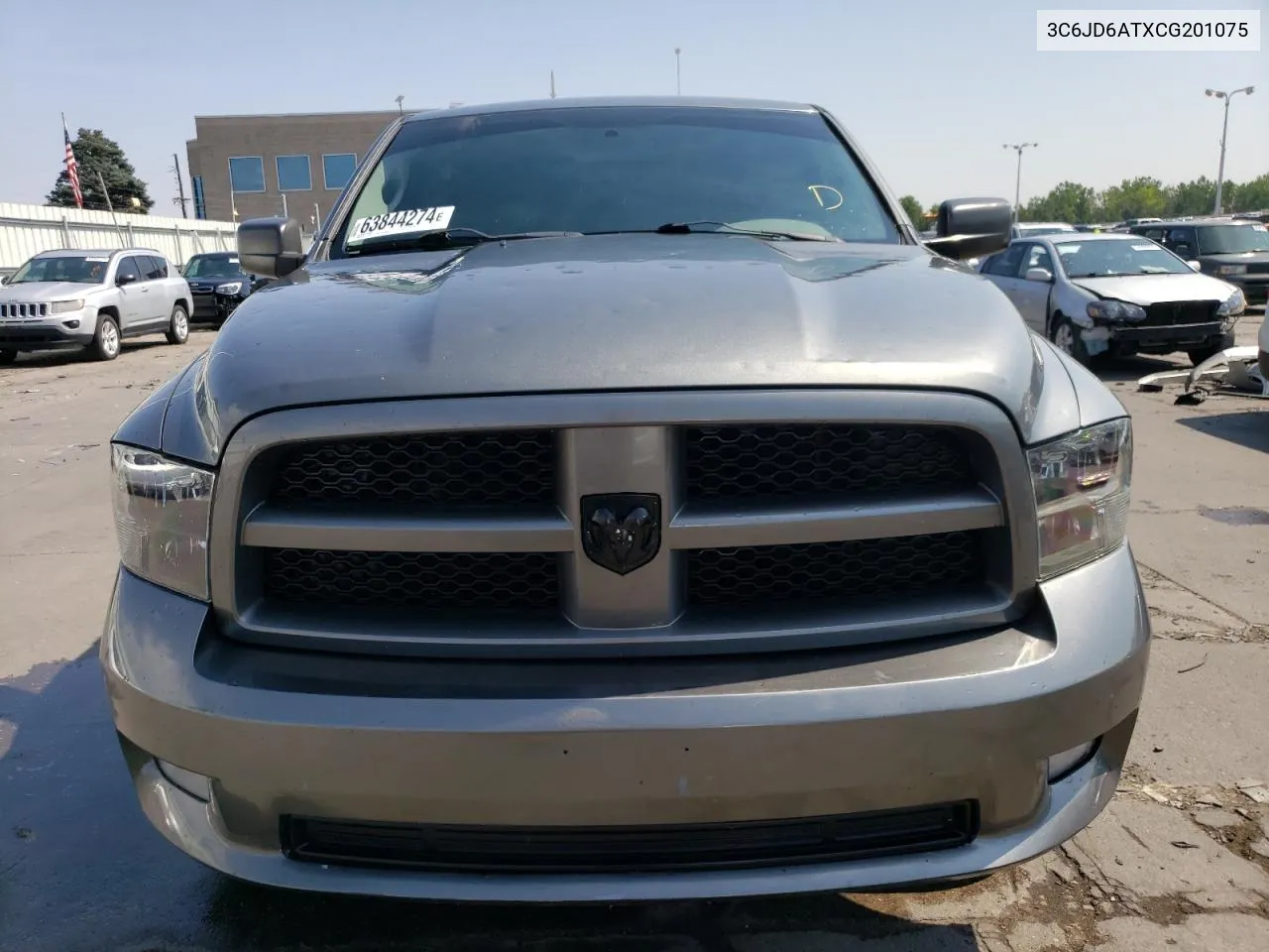 2012 Dodge Ram 1500 St VIN: 3C6JD6ATXCG201075 Lot: 63844274