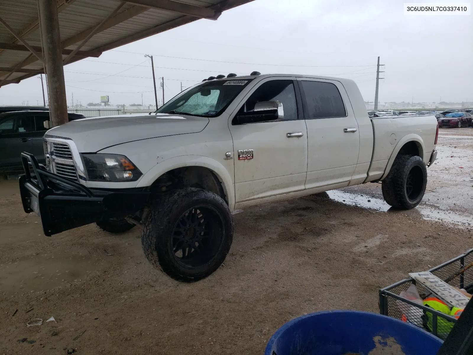 2012 Dodge Ram 2500 Laramie VIN: 3C6UD5NL7CG337410 Lot: 64140684