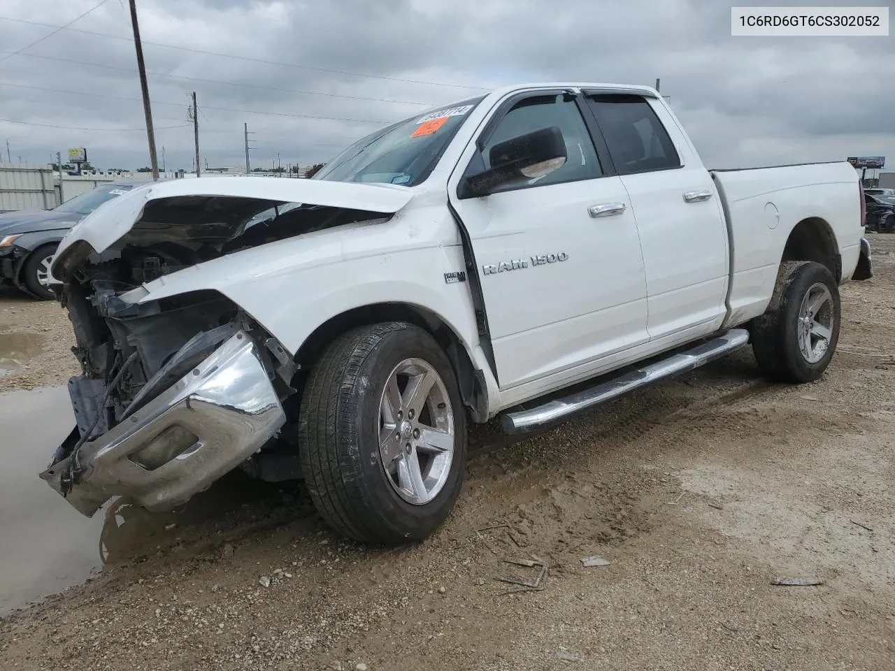 2012 Dodge Ram 1500 Slt VIN: 1C6RD6GT6CS302052 Lot: 64387714