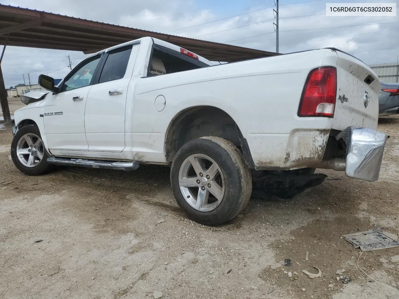 2012 Dodge Ram 1500 Slt VIN: 1C6RD6GT6CS302052 Lot: 64387714