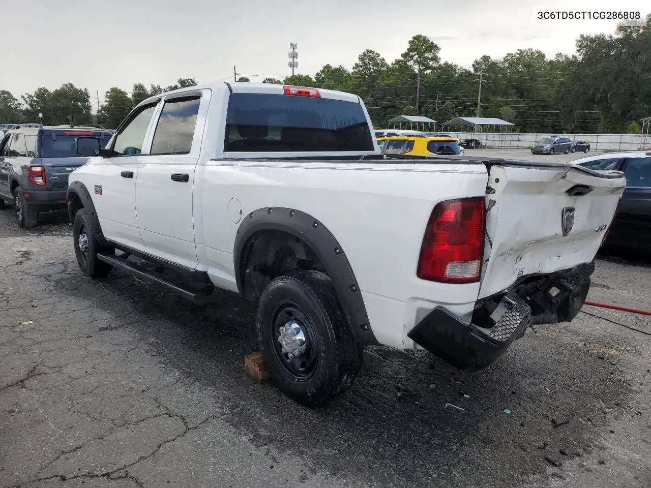 2012 Dodge Ram 2500 St VIN: 3C6TD5CT1CG286808 Lot: 64587304