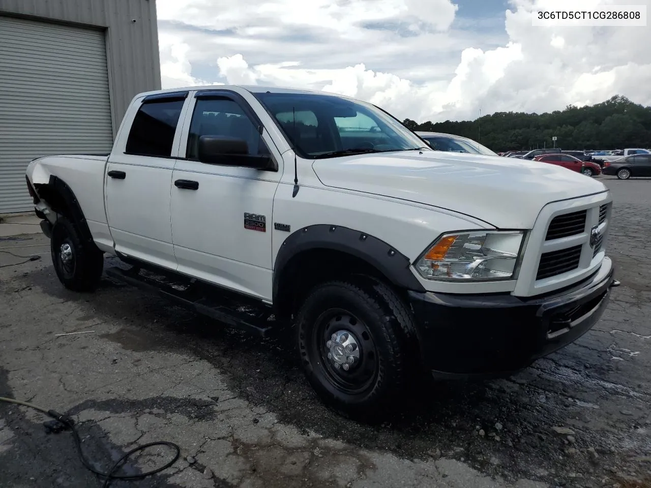 2012 Dodge Ram 2500 St VIN: 3C6TD5CT1CG286808 Lot: 64587304