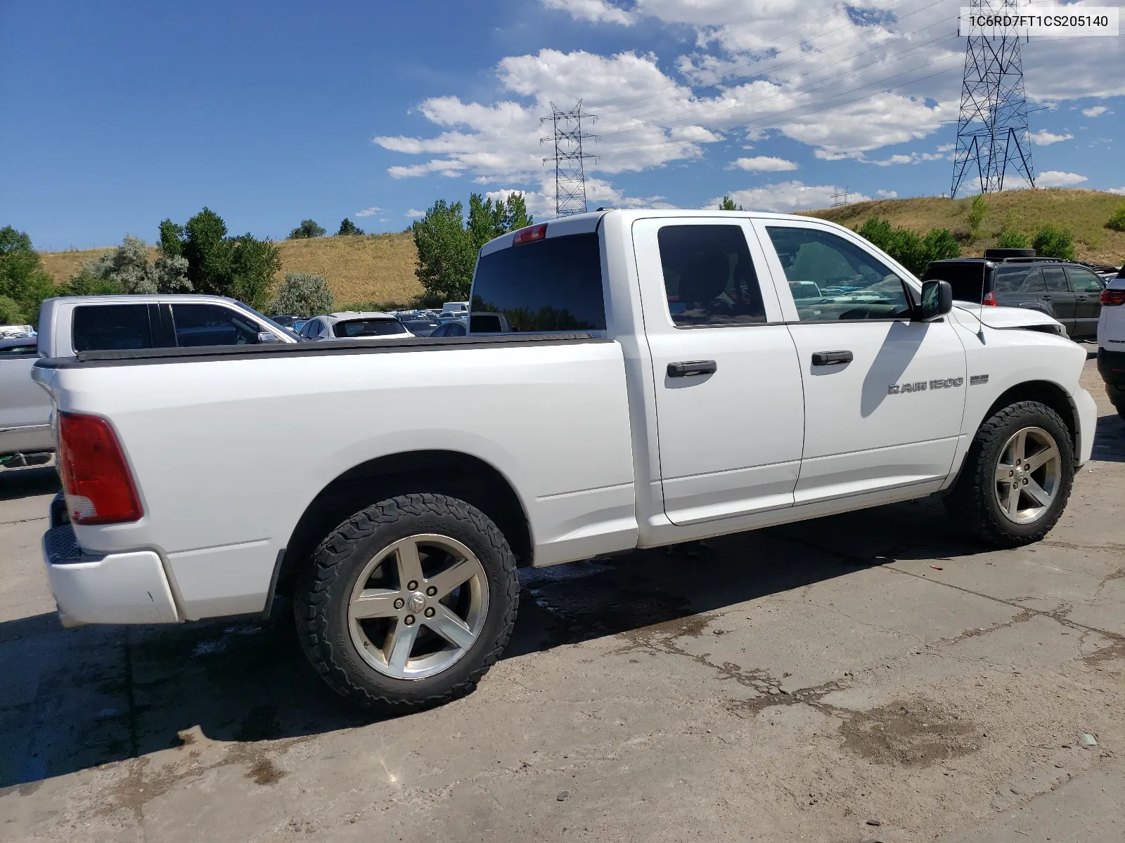 2012 Dodge Ram 1500 St VIN: 1C6RD7FT1CS205140 Lot: 64645594