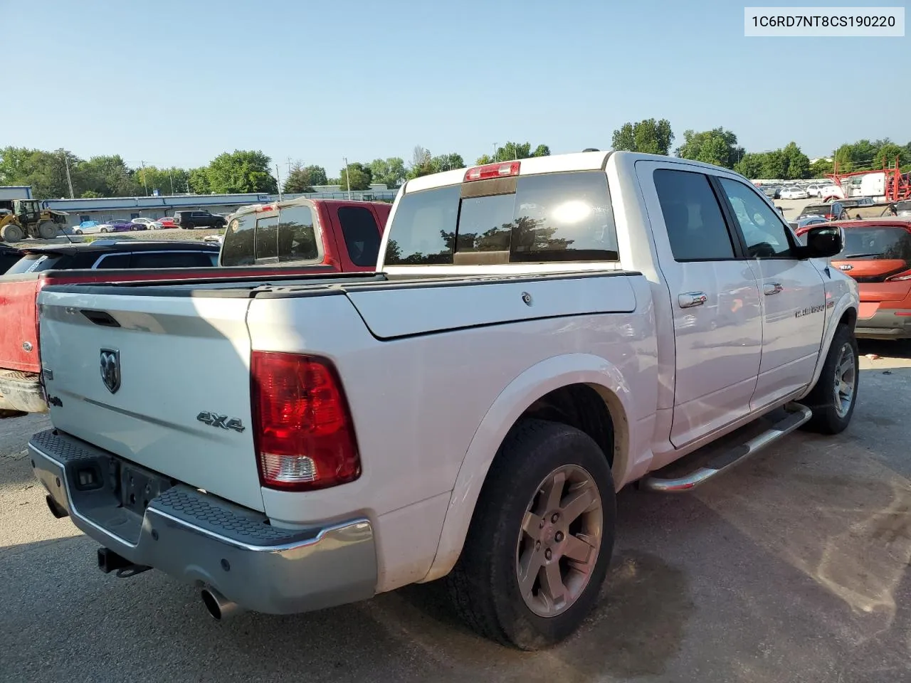 1C6RD7NT8CS190220 2012 Dodge Ram 1500 Laramie