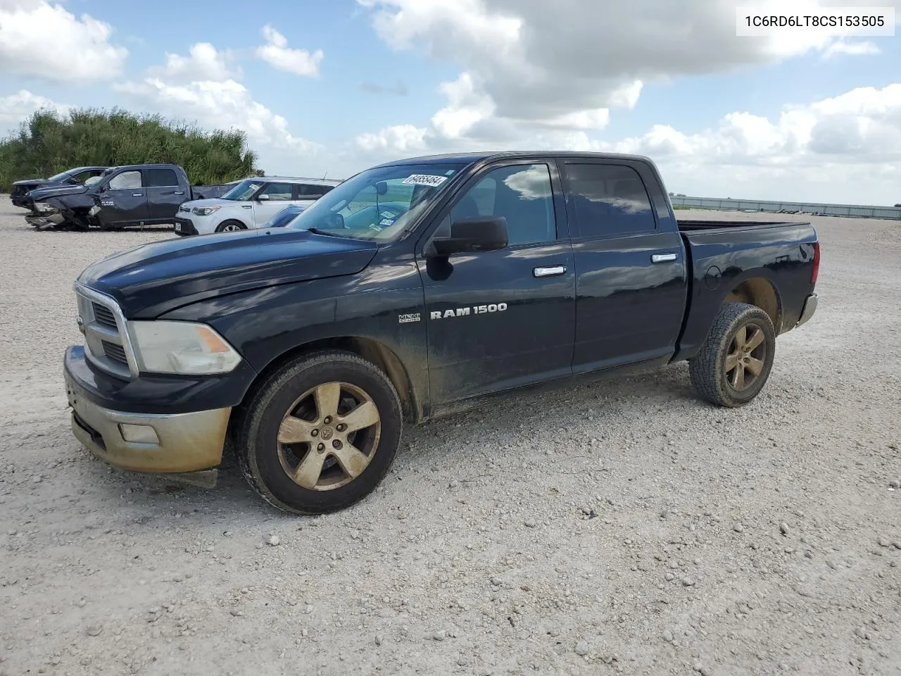 2012 Dodge Ram 1500 Slt VIN: 1C6RD6LT8CS153505 Lot: 64855464