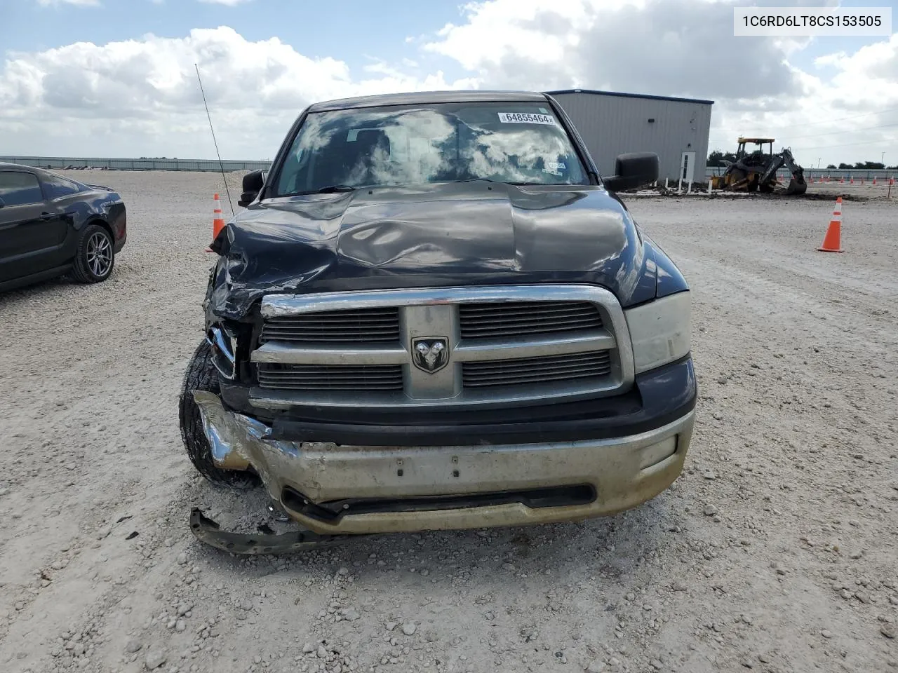 2012 Dodge Ram 1500 Slt VIN: 1C6RD6LT8CS153505 Lot: 64855464