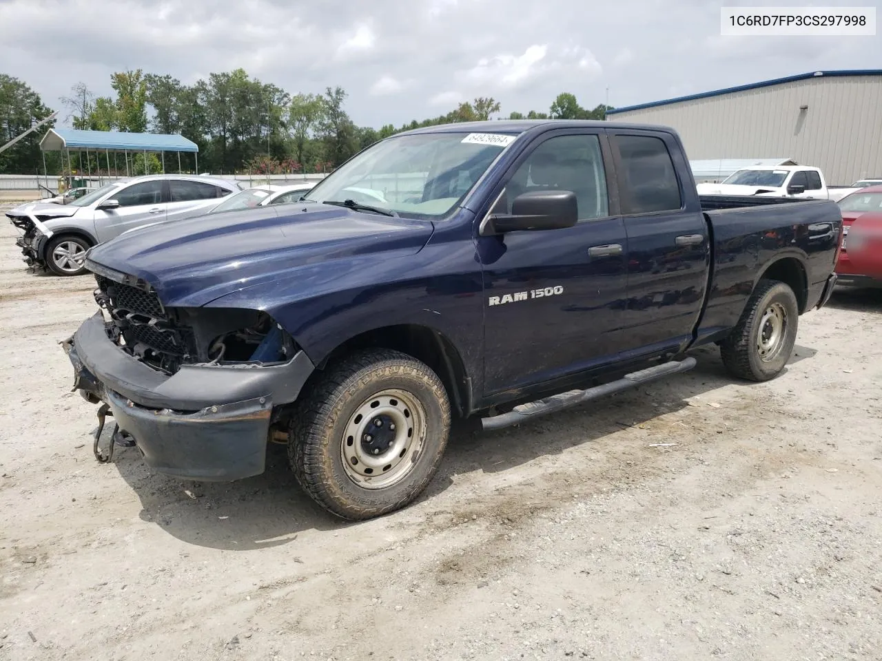 2012 Dodge Ram 1500 St VIN: 1C6RD7FP3CS297998 Lot: 64929664