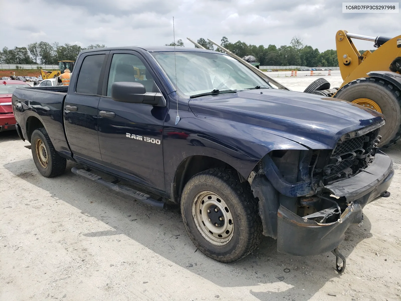 2012 Dodge Ram 1500 St VIN: 1C6RD7FP3CS297998 Lot: 64929664